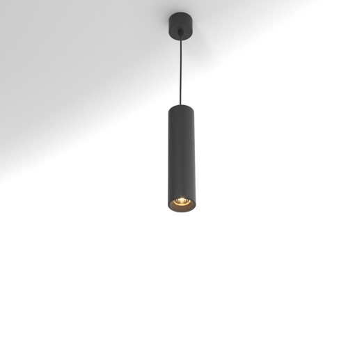 چراغ سیلندری آویز قطر 6 سانتیمتر و ارتفاع 25 سانتیمتر