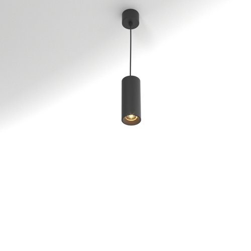 چراغ سیلندری آویز قطر 6 سانتیمتر و ارتفاع 15 سانتیمتر
