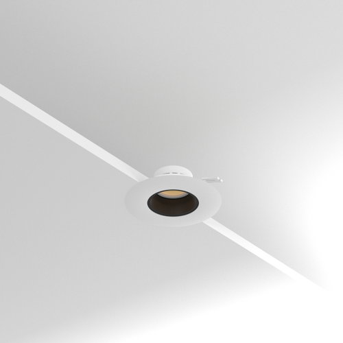 Round Downlight Darklight Recessed Flanged Φ:70mm