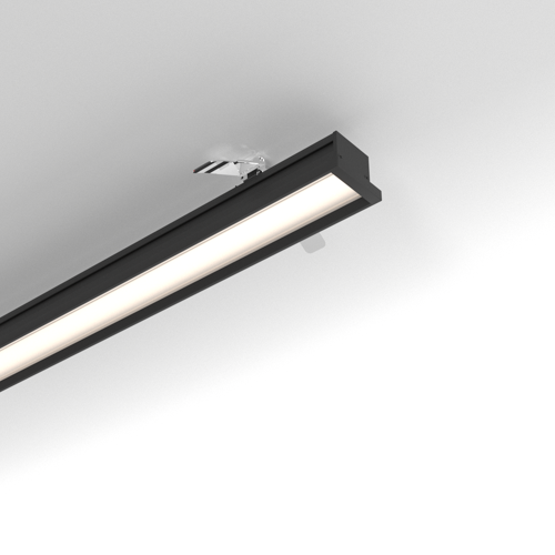 Linux 49 Linear light L:120cm Recessed Flanged